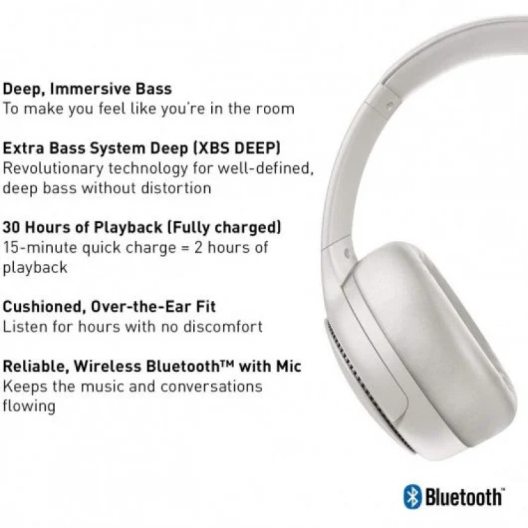 Panasonic RB-M500BE Auriculares Bluetooth Blancos