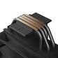 Ventilador CPU Refrigerador de CPU NZXT T120 Negro 12 cm 1800 RPM PWM Tubos de Calor Cobre