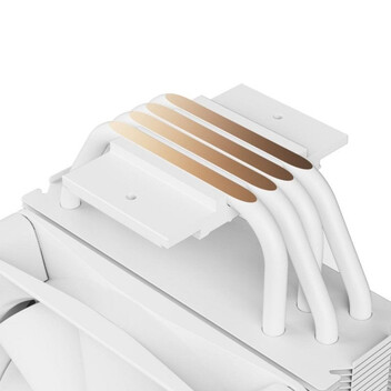 Ventilador CPU Refrigerador de CPU NZXT T120 RGB Blanco 120mm 1800 RPM PWM Multi LED 4 Heatpipes