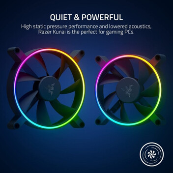 Razer Kunai Chroma Ventilador 140mm Razer Kunai Chroma Ventilador 140mm