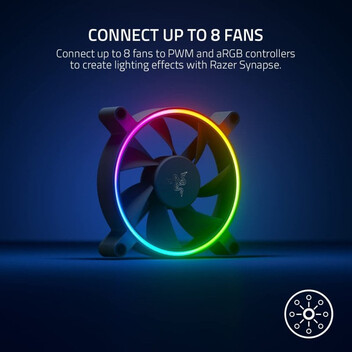 Razer Kunai Chroma Ventilador 140mm Razer Kunai Chroma Ventilador 140mm