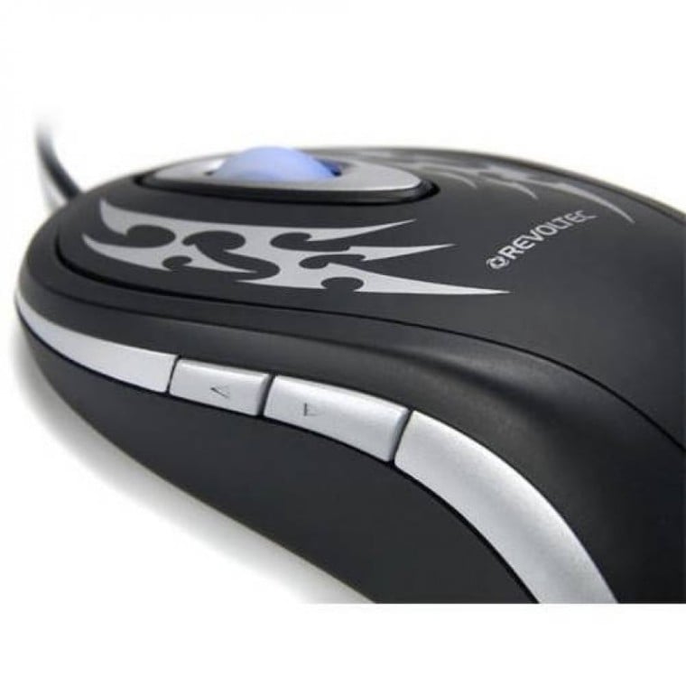 Revoltec RE070 LightMouse Precision 2 Ratón Gaming 1600 DPI