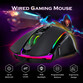 Redragon M910-K Ranger Basic RGB Ratón Gaming 8000 DPI Negro