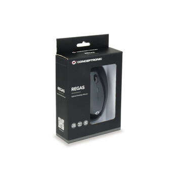 Conceptronic Regas Ratón Óptico USB Negro Conceptronic Regas Ratón Óptico USB Negro