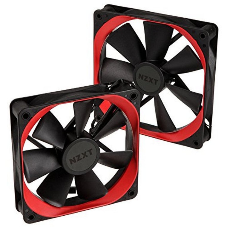 NZXT Aer Trim 140 Rojo Embellecedor para Ventilador de 140mm