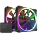 NZXT F140 RGB TWIN Ventilador Suplementario 140mm Negro 2 Unidades