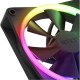 NZXT F140 RGB TWIN Ventilador Suplementario 140mm Negro 2 Unidades