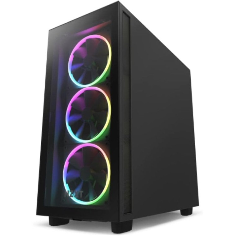 NZXT F140 RGB TWIN Ventilador Suplementario 140mm Negro 2 Unidades