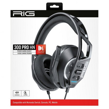 Nacon RIG Serie 300 PRO HN Auriculares Gaming Negros Multiplataforma Nacon RIG Serie 300 PRO HN Auriculares Gaming Negros Multiplataforma