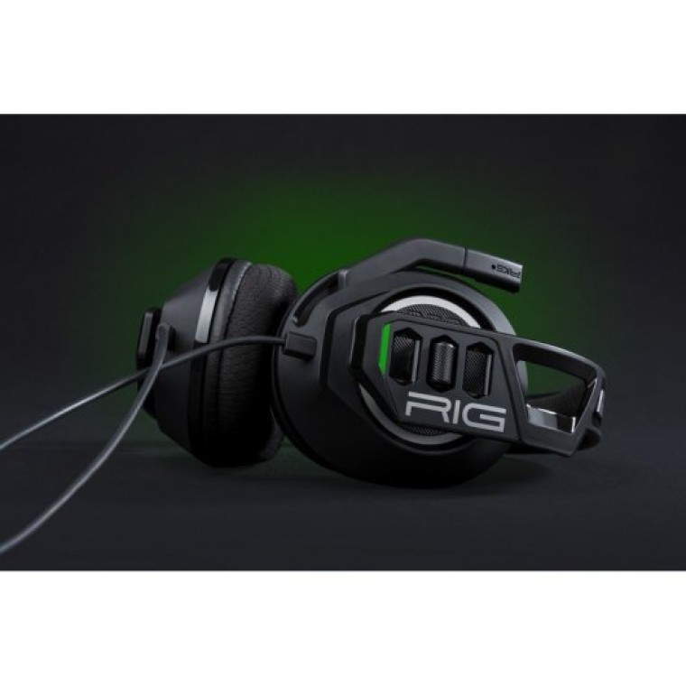 Nacon RIG Serie 300 PRO HX Auriculares PC/Xbox/PS4/PS5/Switch Gaming Negros