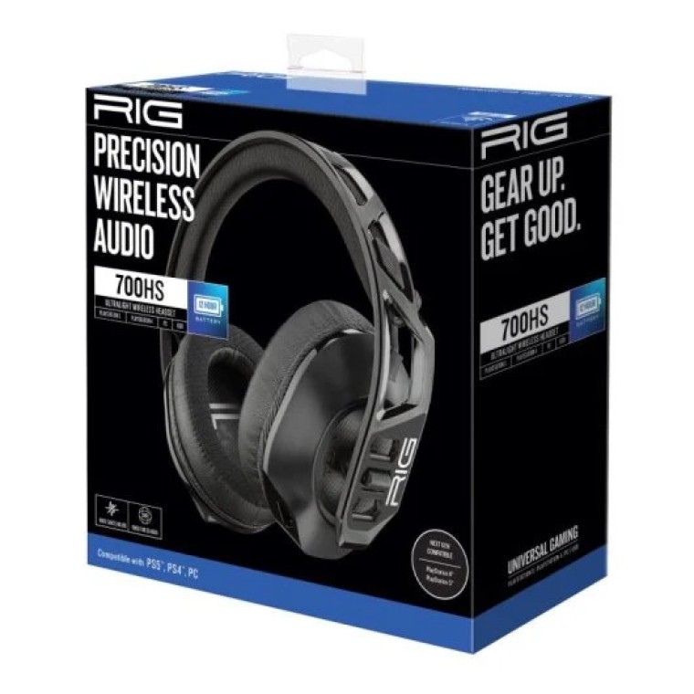 Nacon RIG 700 HS Auriculares Inalámbricos Gaming Para PS4/PS5 Negros