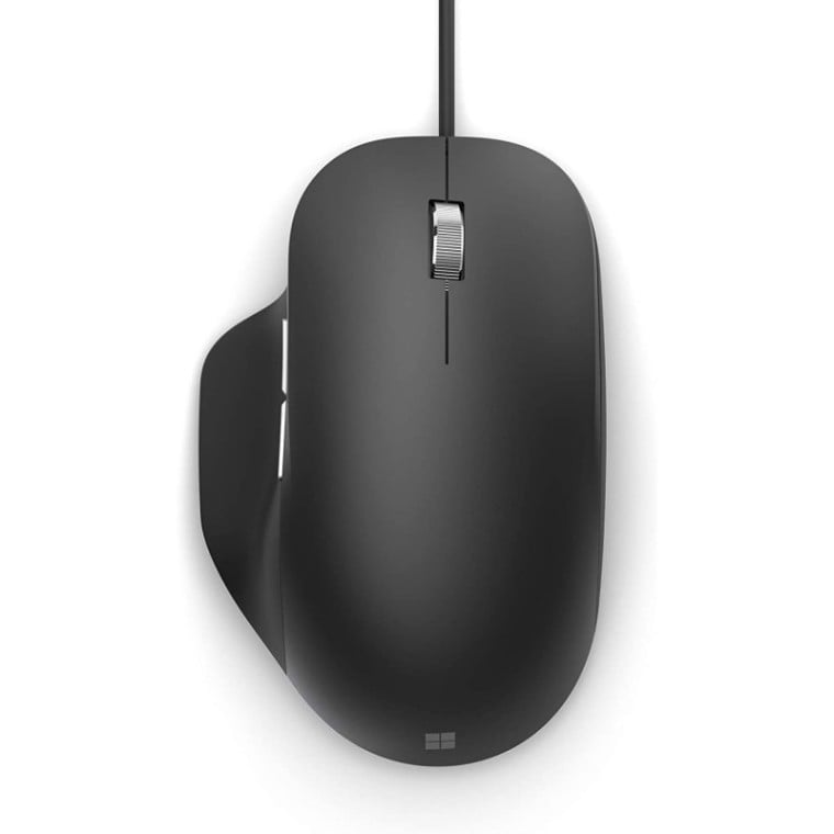 Microsoft Ergonomic RJG-00002 Ratón Óptico Negro