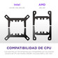 Refrigeración Líquida NZXT Kraken Plus 240mm 2 Ventiladores Display TFT Negra