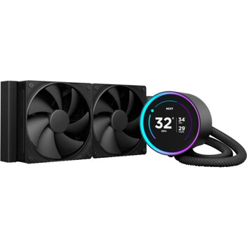 NZXT Kraken Elite 240 Kit Refrigeración Líquida con Pantalla IPS 240mm Negro