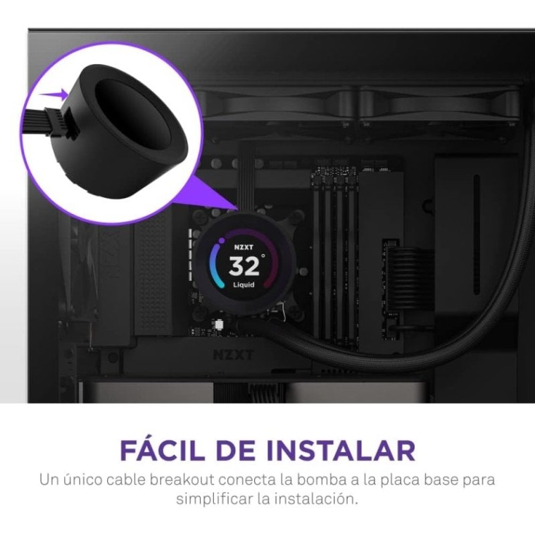 NZXT Kraken Elite 280 Kit de Refrigeración Líquida