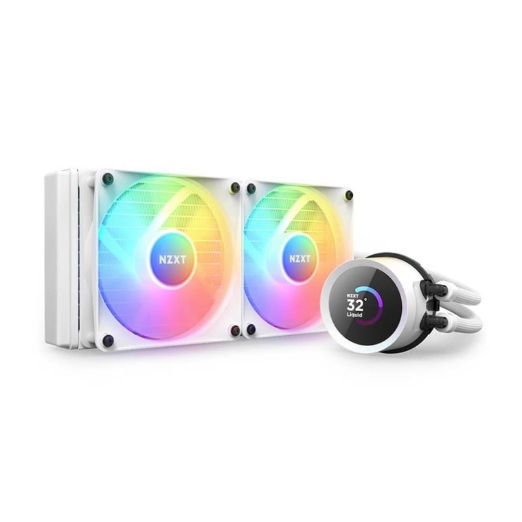 NZXT Kraken 240 RGB Kit de Refrigeración Líquida Blanco