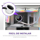 NZXT Kraken 240 RGB Kit de Refrigeración Líquida Blanco