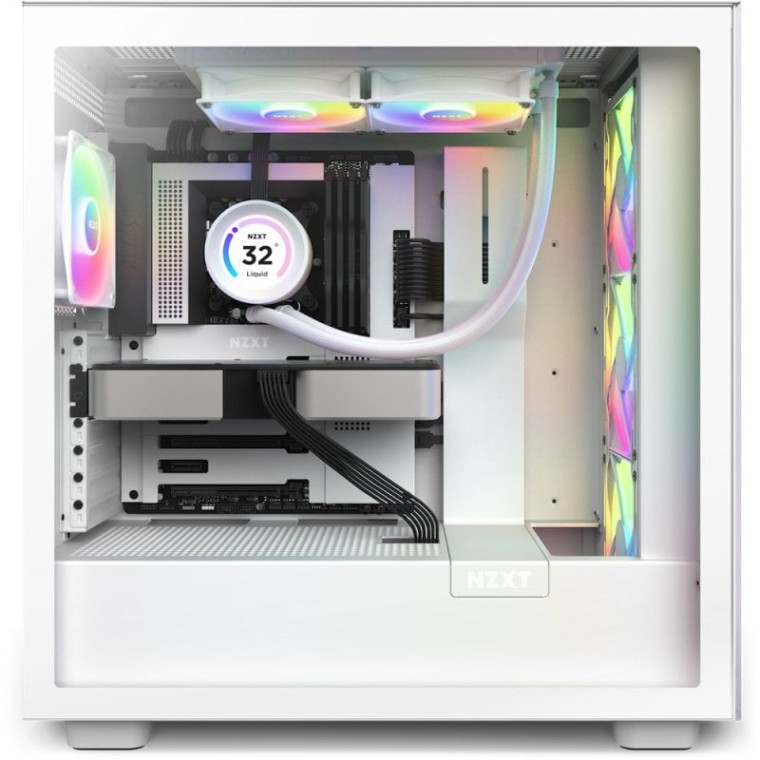 NZXT Kraken Elite 240 RGB Kit de Refrigeración Líquida 240mm Blanco