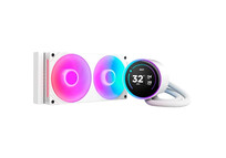 NZXT Kraken Elite 240 RGB Kit Refrigeración Líquida con Pantalla IPS 240mm Blanco