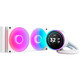 NZXT Kraken Elite 240 RGB Kit Refrigeración Líquida con Pantalla IPS 240mm Blanco