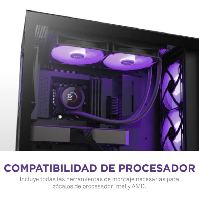 NZXT Kraken 280 RGB Kit de Refrigeración Líquida