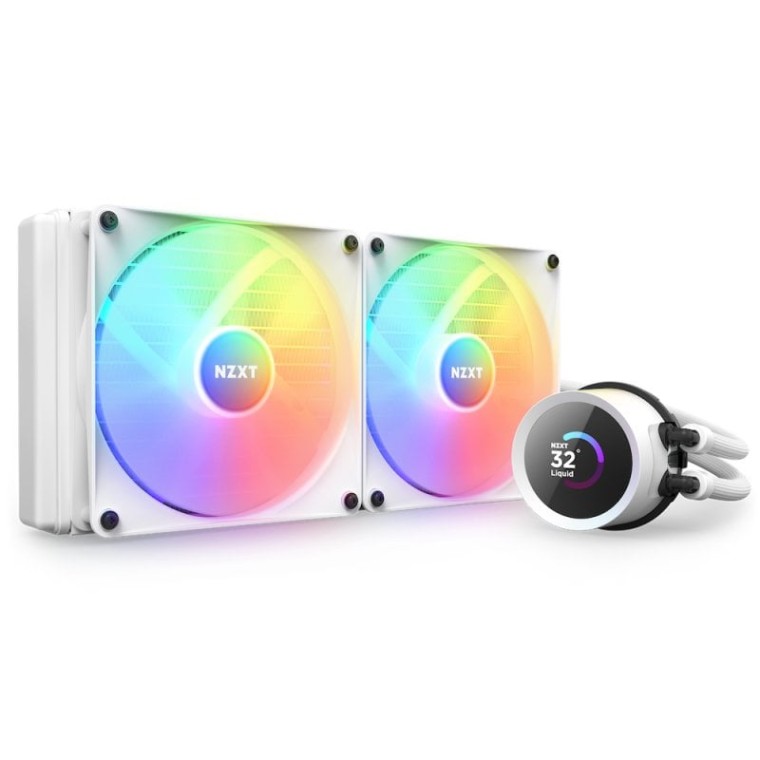 NZXT Kraken 280 RGB Kit de Refrigeración Líquida Blanco