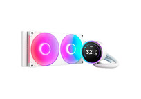 NZXT Kraken Elite 280 RGB Kit Refrigeración Líquida con Pantalla IPS 280mm Blanco