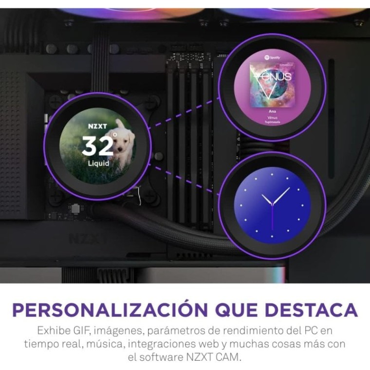 NZXT Kraken Elite 360 RGB Kit de Refrigeración Líquida