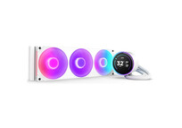NZXT Kraken Elite 360 RGB Kit Refrigeración Líquida con Pantalla IPS 360mm Blanco