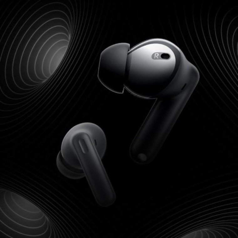 Realme Buds T300 Auriculares Bluetooth Negros con Cancelación Activa de Ruido 30dB