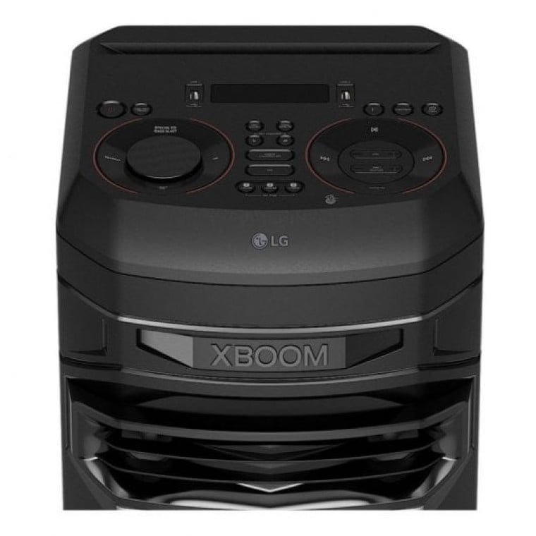 LG XBOOM RNC7 Torre de Sonido con Karaoke 500W LED Negra