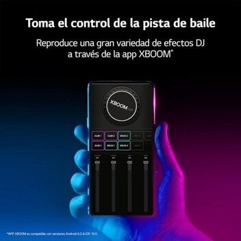 LG RNC9 Altavoz Bluetooth con Karaoke 1000W Negro LG RNC9 Altavoz Bluetooth con Karaoke 1000W Negro