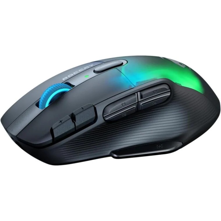 Roccat Kone XP Air Ratón Óptico Gaming Alámbrico/Inalámbrico AIMO RGB 19000DPI Negro