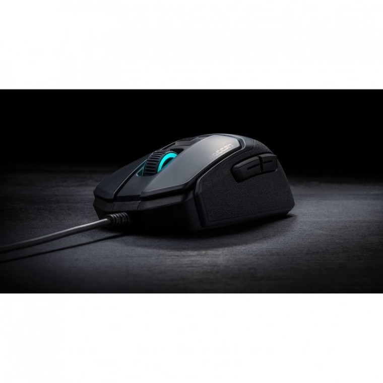 Roccat Kain 100 AIMO Ratón Gaming 8500 DPI Negro