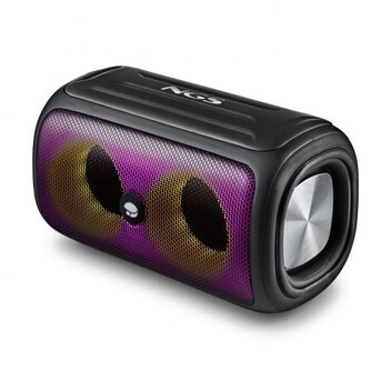 NGS Roller Beast Black Altavoz Portátil Bluetooth RGB 32W Resistente al Agua IPX5 NGS Roller Beast Black Altavoz Portátil Bluetooth RGB 32W Resistente al Agua IPX5