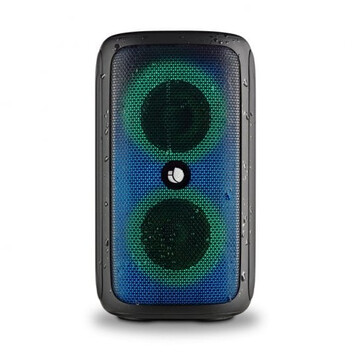 NGS Roller Beast Black Altavoz Portátil Bluetooth RGB 32W Resistente al Agua IPX5 NGS Roller Beast Black Altavoz Portátil Bluetooth RGB 32W Resistente al Agua IPX5