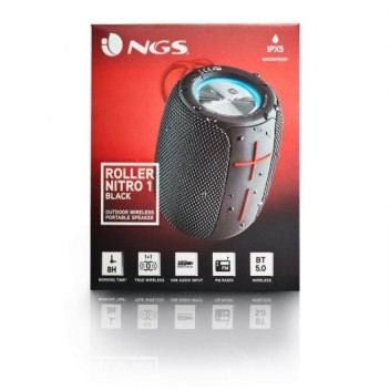 NGS Roller Nitro 1 Altavoz Portátil Bluetooth Negro NGS Roller Nitro 1 Altavoz Portátil Bluetooth Negro