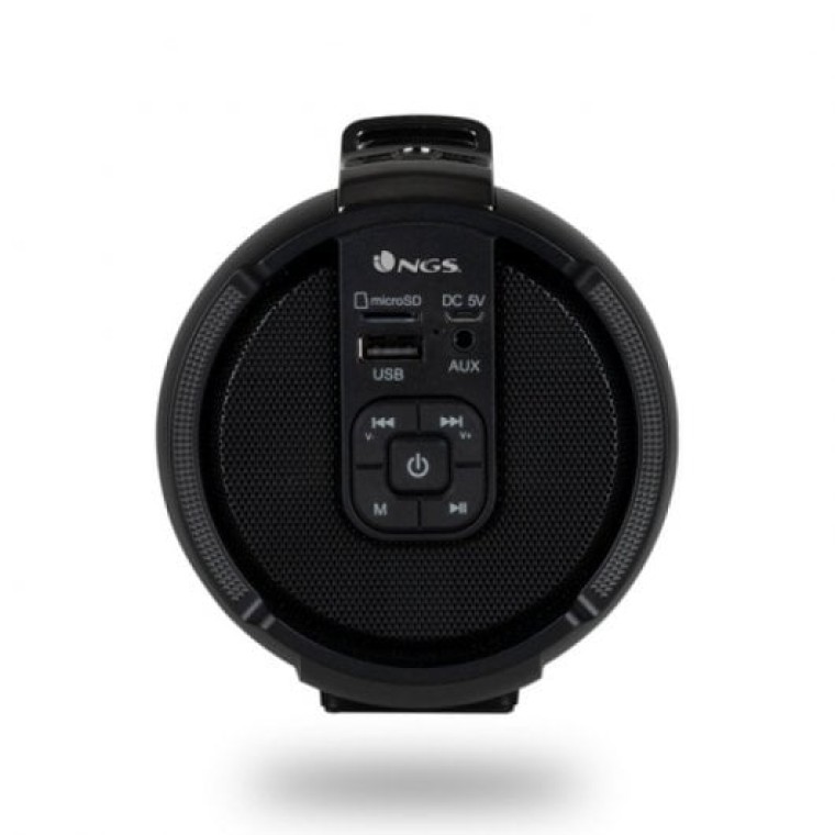 NGS Tempo Black Altavoz Bluetooth Negro