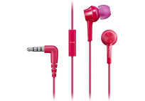 Panasonic RP-TCM115E Auriculares Intrauditivos Rosas Panasonic RP-TCM115E Auriculares Intrauditivos Rosas