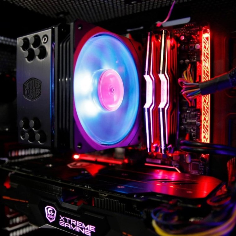 Cooler Master Hyper 212 RGB Black Edition Ventilador CPU