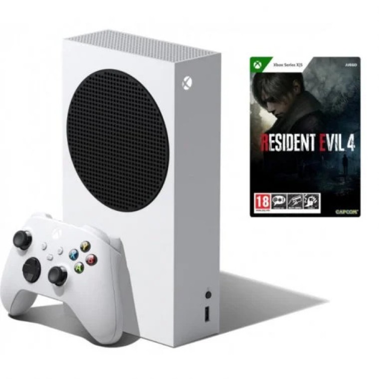 Microsoft Xbox Series S 512GB + Resident Evil 4 Xbox Series X/S Descarga Digital