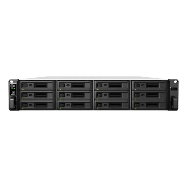 Synology RackStation RS3621xs+ NAS de Montaje en Rack 19" 2U 12 Bahías Negro