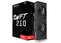 Tarjeta Gráfica XFX SPEEDSTER SWFT210 AMD Radeon RX 7700 XT Core Edition 12GB GDDR6 Tarjeta Gráfica XFX SPEEDSTER SWFT210 AMD Radeon RX 7700 XT Core Edition 12GB GDDR6