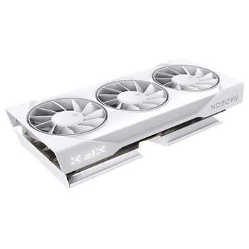 Tarjeta Gráfica XFX SWIFT AMD Radeon RX 9060 XT OC Triple Fan 16GB GDDR6 FSR 4 Blanca