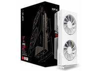Tarjeta Gráfica XFX SWIFT AMD Radeon RX 9060 XT OC 8GB GDDR6 FSR 4 Blanca