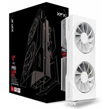 Tarjeta Gráfica XFX SWIFT AMD Radeon RX 9060 XT OC 8GB GDDR6 FSR 4 Blanca Tarjeta Gráfica XFX SWIFT AMD Radeon RX 9060 XT OC 8GB GDDR6 FSR 4 Blanca