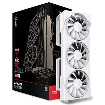 Tarjeta Gráfica XFX SWIFT AMD Radeon RX 9070 OC Triple Fan 16GB GDDR6 FSR 4 Blanca Tarjeta Gráfica XFX SWIFT AMD Radeon RX 9070 OC Triple Fan 16GB GDDR6 FSR 4 Blanca