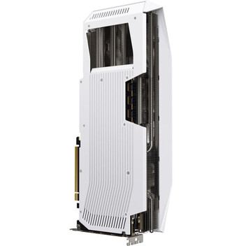 Tarjeta Gráfica XFX MERCURY AMD Radeon RX 9070 XT OC Triple Fan 16GB GDDR6 FSR 4 Blanca