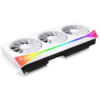 Tarjeta Gráfica XFX MERCURY AMD Radeon RX 9070 XT OC Triple Fan 16GB GDDR6 FSR 4 Blanca