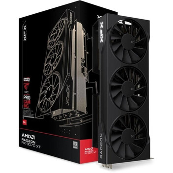 Tarjeta Gráfica XFX SWIFT AMD Radeon RX 9070 XT Triple Fan 16GB GDDR6 FSR 4 Tarjeta Gráfica XFX SWIFT AMD Radeon RX 9070 XT Triple Fan 16GB GDDR6 FSR 4